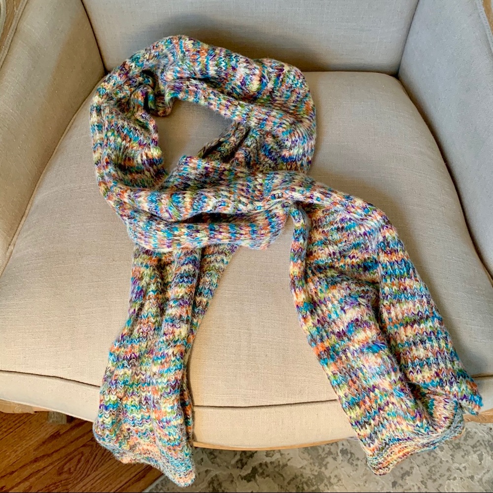 Multicolor knit scarf from Urban Outfitters